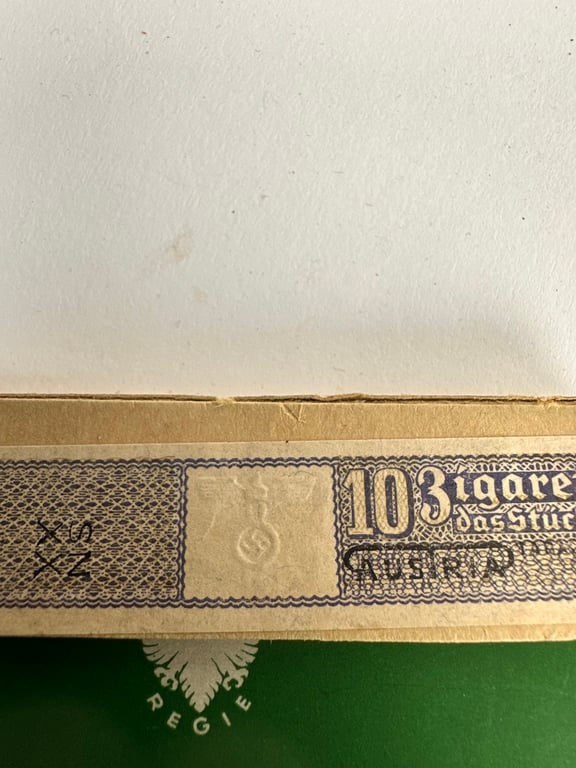 WW2 German "Memphis cigaretten"
