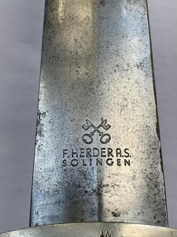 Early SA Dagger - F. Herder A.S.-