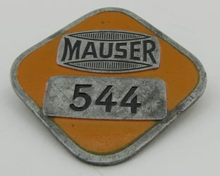 Mausser Factory workers Badge