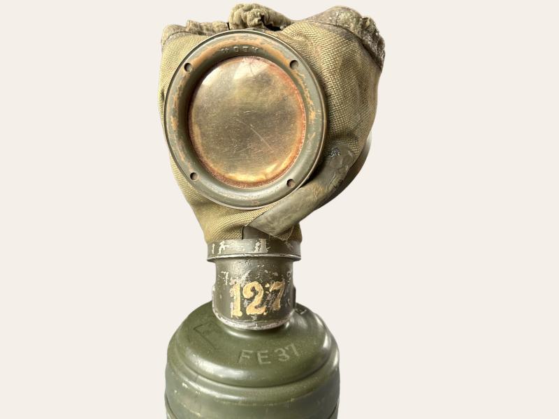 Camouflaged Gasmask Canister