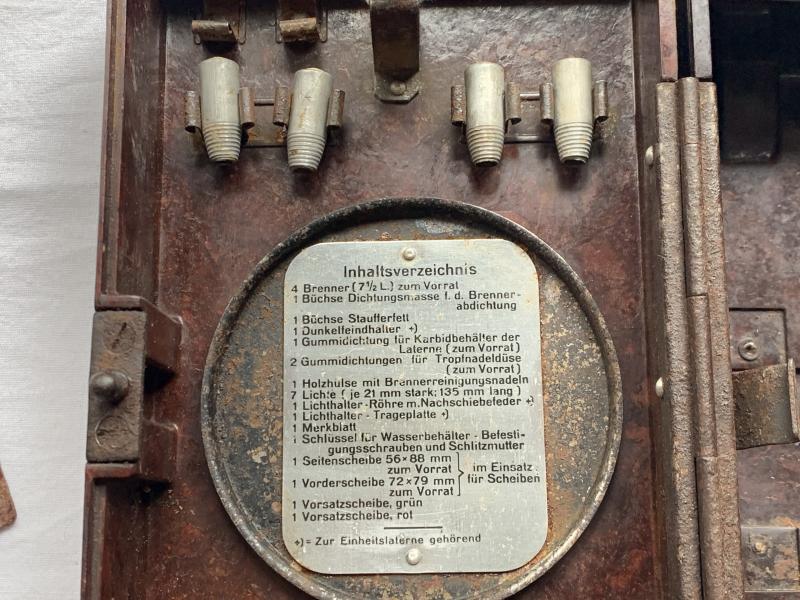 Bakelite Field Lantern Spare Parts Box