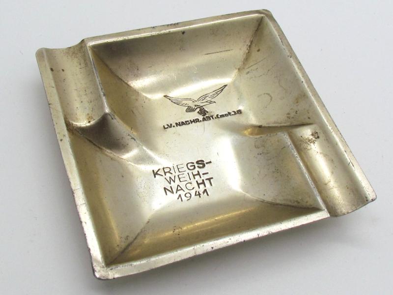 Luftwaffe war gift ashtray - commemorative piece 1941