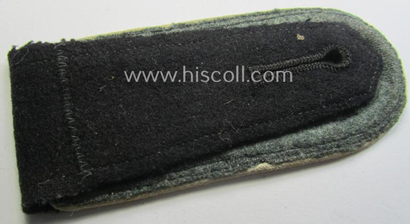 Single, Waffen-SS NCO-type shoulderstrap: 'SS-Unterscharführer' - 'Infanterie-Trpn.'