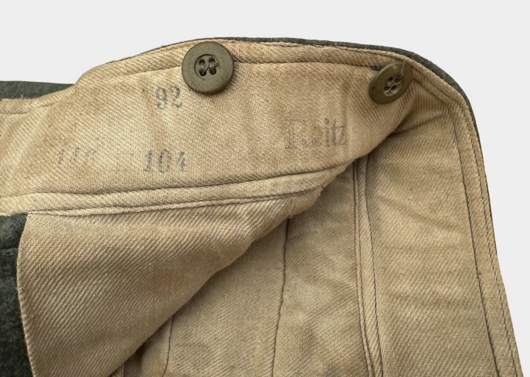 Wehrmacht ( Heer ) Assault Gunners ( Sturmgeschütz ) trousers ( Reitz )