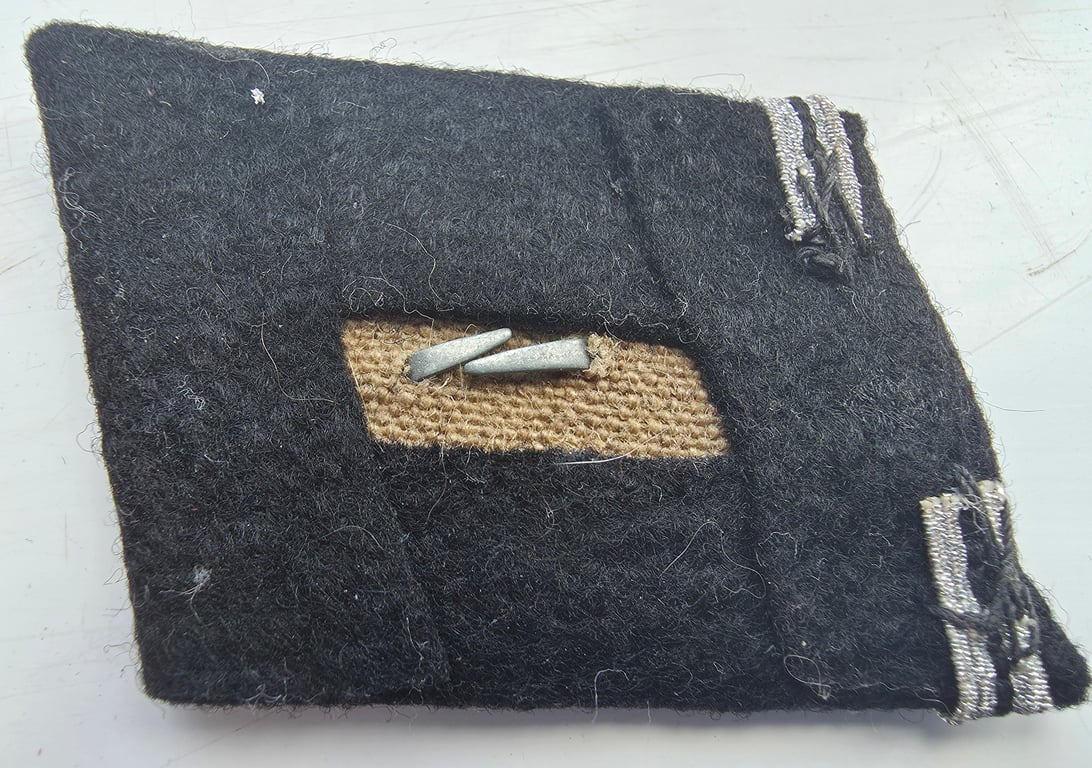 Waffen-SS Scharführer collar rank tab
