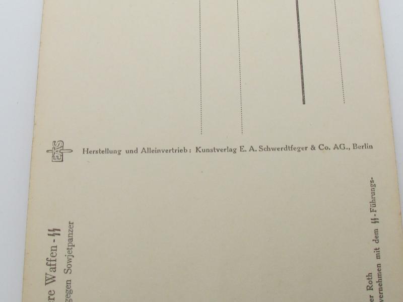 Postcard : Unsere Waffen-SS