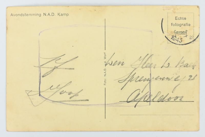 Dutch NAD Postcard 'Avondstemming'