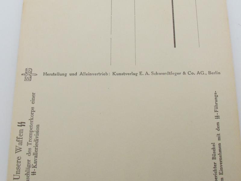 Postcard : Unsere Waffen-SS
