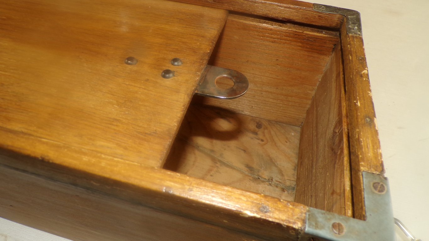 Named Kriegsmarine belongings chest
