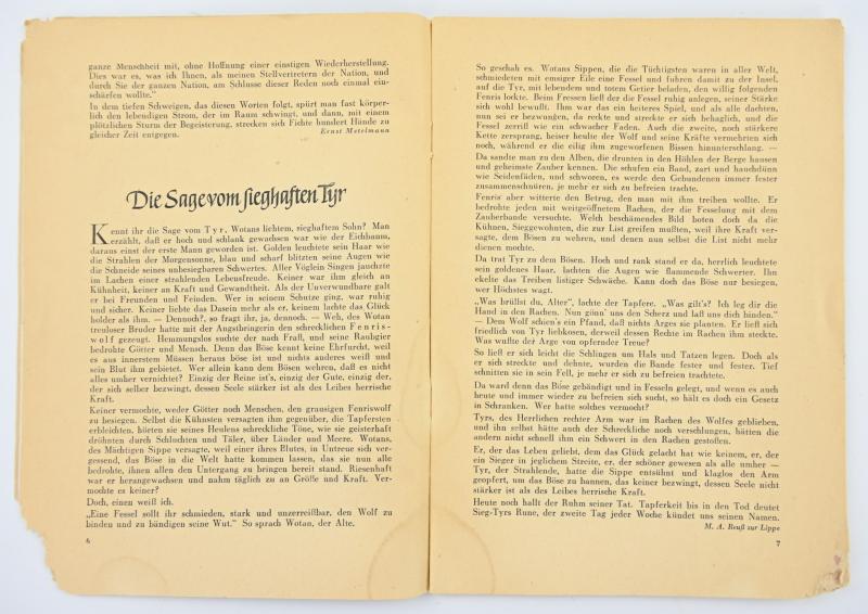 German SS Leifheit Booklet Heft 2, 1944