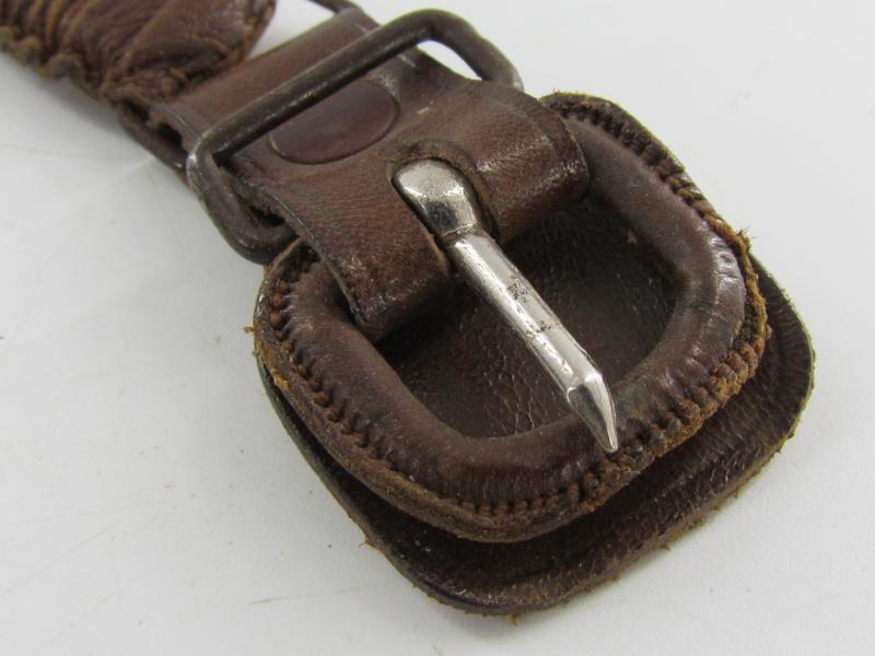 Luftwaffe LKPW101 Flight Crews Leather Winter Helmet With Flight Goggles