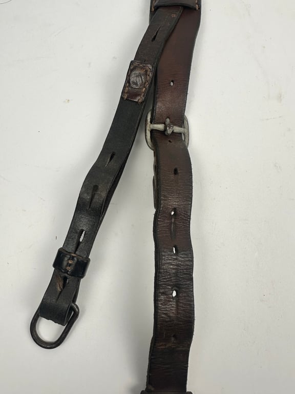 Wehrmacht/WaffenSS combat Y strap "Koppeltragenstell"