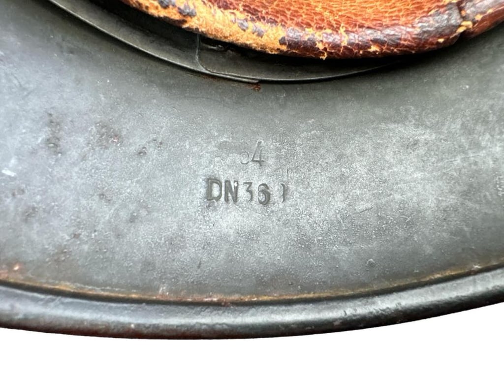 Wehrmacht Q64 DD M40 Police helmet