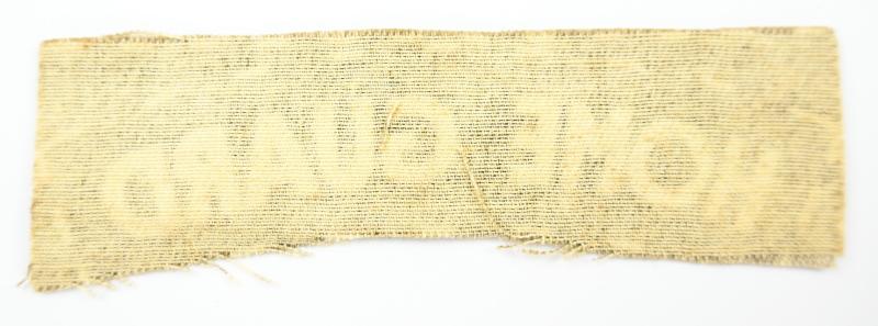 British WW2 Home Guard Shoulder Title