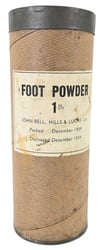 British WW2 Footpowder Container 1Lb.