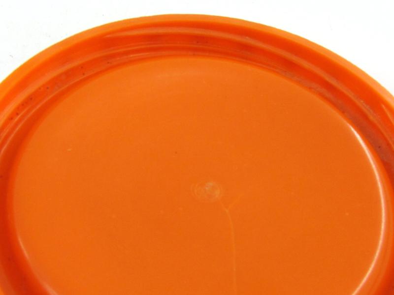 German Orange coloured 'Fettbuchse'