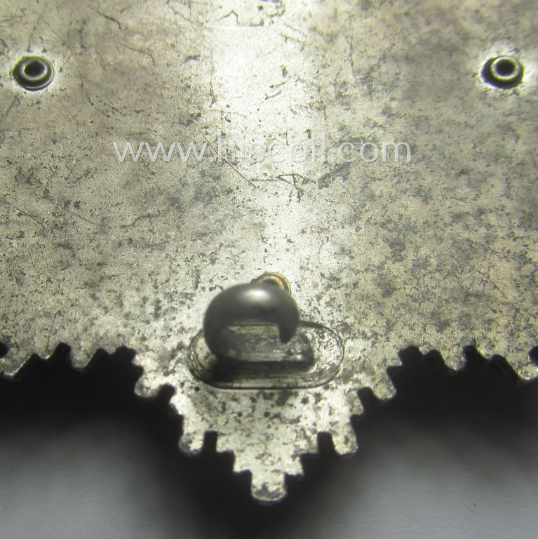Stunning, neatly maker- (ie. '20'-marked-) example of WH (Heeres, LW etc.) 'Deutsches Kreuz in Silber' (or DKiS) being a (regular- ie. 'light-weight') piece that was produced by the: 'C.F. Zimmermann'-company