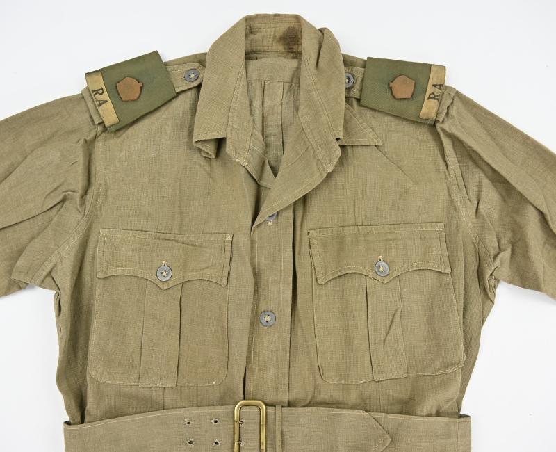 British WW2 Royal Artillery Grouping Major B.Hodgson