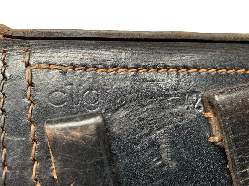 WH (Heer) / Waffen-SS P38 Leather Holster