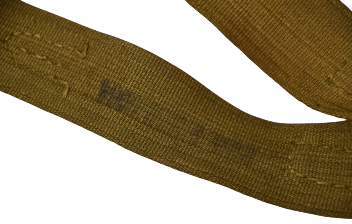 Wehrmacht tropical ‘Afrikakorps’ Y-straps ( RB Numbered )