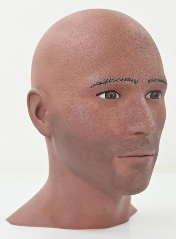 Display Head for headgear
