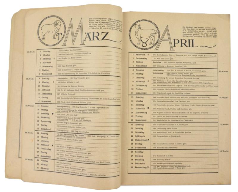 German NSKOV 1942 Yearbook