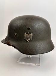 M35 'Re-issued' Ex DD Wehrmacht helmet "Q66" camo