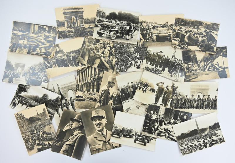 French WW2 Picture set 'Liberation of Paris'