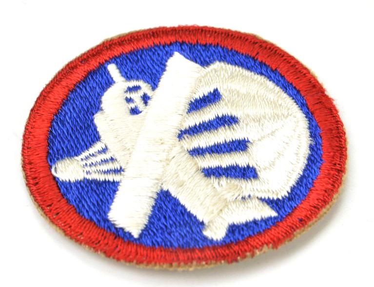US WW2 Enlisted Men Combined Glider/Parachute Cap badge