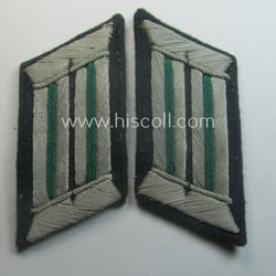 Pair of WH (Heeres) collar-tabs (ie. 'Kragenspiegel für...