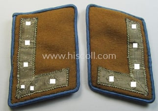 Fully matching pair of N.S.D.A.P.-type collar-patches (ie. 'Kragenspiegel...