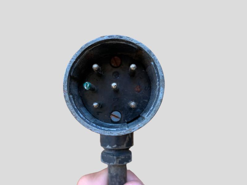 German WWII Power/Connection Cable