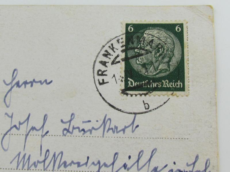 Third Reich era 'Barlog' Postcard