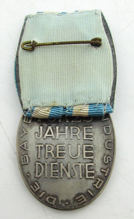 Treudienstabzeichen der Bayerischen Industrie + miniature + etui