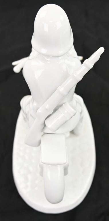 German KM Porcelain Kradfahrer