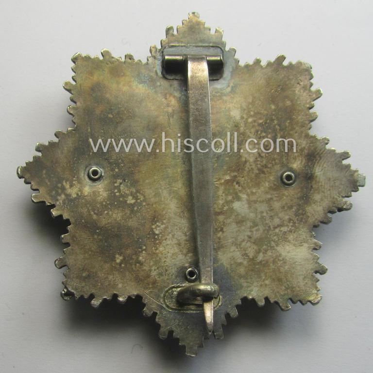 Attractive, neatly maker- (ie. '20'-marked-) example of WH (Heeres, LW etc.) 'Deutsches Kreuz im Gold' (or DKiG) being a (regular- ie. 'light-weight') piece that was produced by the: 'C.F. Zimmermann'-company