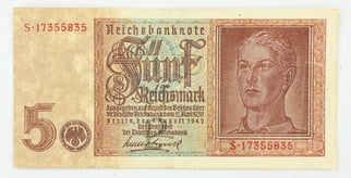 German Third Reich period Banknote