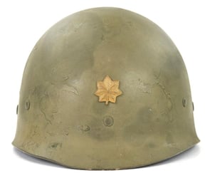 US WW2 M1 Helmet Firestone Liner 'Major'