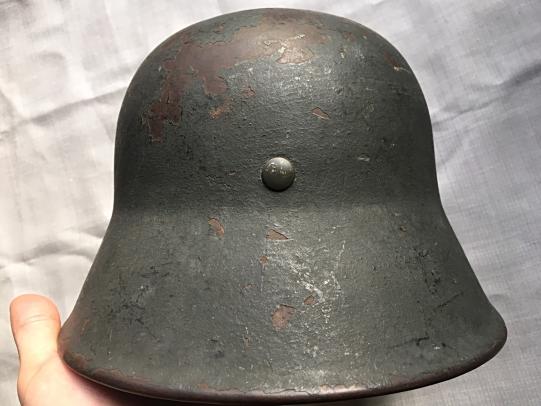 Austrian WH (Heer) M18 Single Decal Transitional Helmet