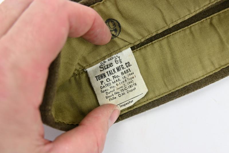 US WW2 Armored Division Garrison Cap