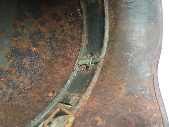 Austrian WH (Heer) M18 Single Decal Transitional Helmet