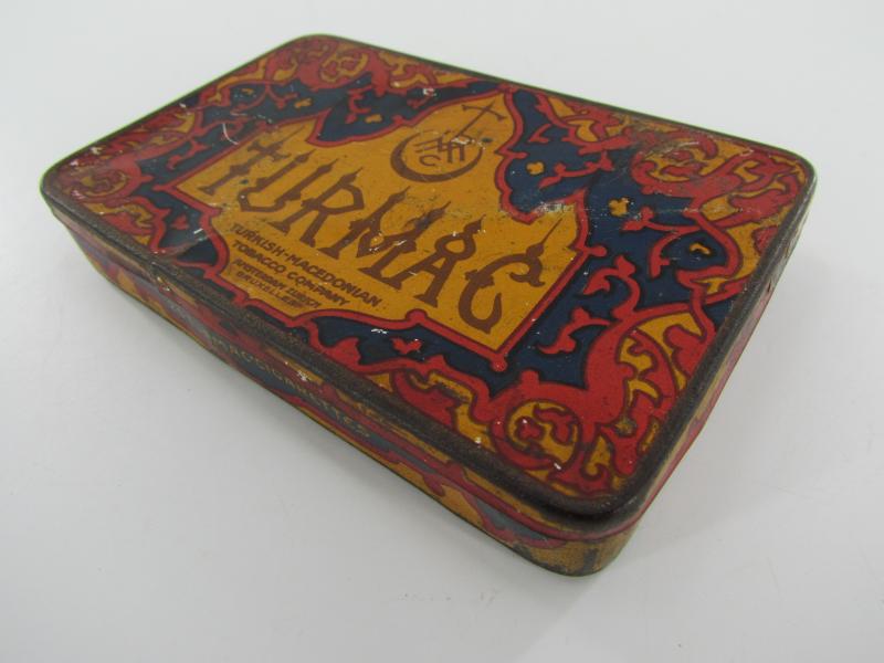 Tin Box "Turmac" - 25 Cigarettes"