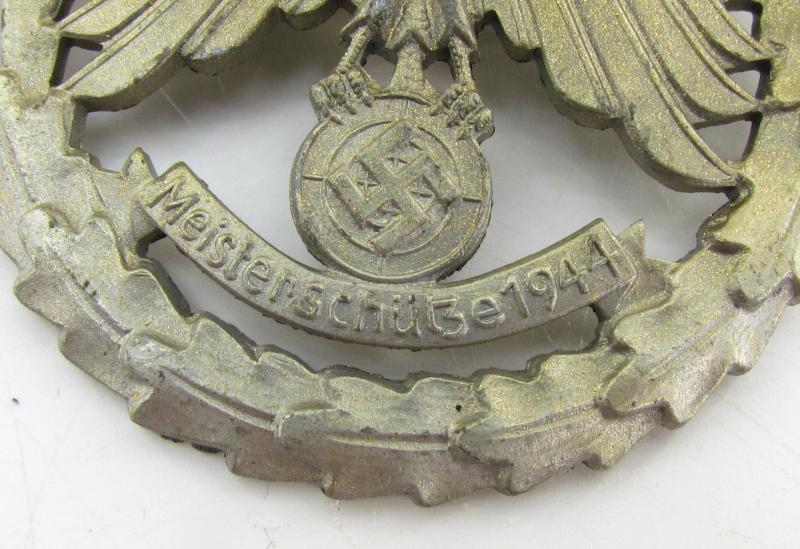 3x Tyrolean Marksmanship Gau Master Shooting Badge in original case ( rare )