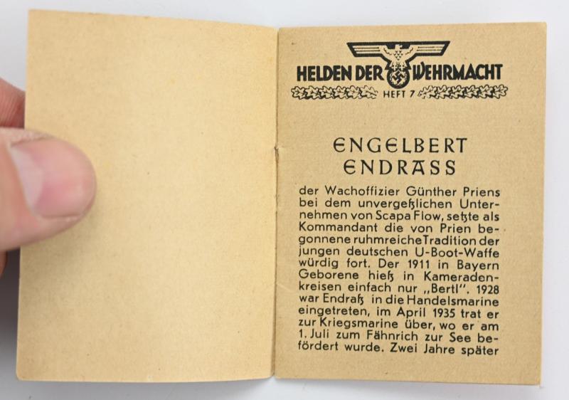German WHW Pocket Booklet 'Helden der Wehrmacht'