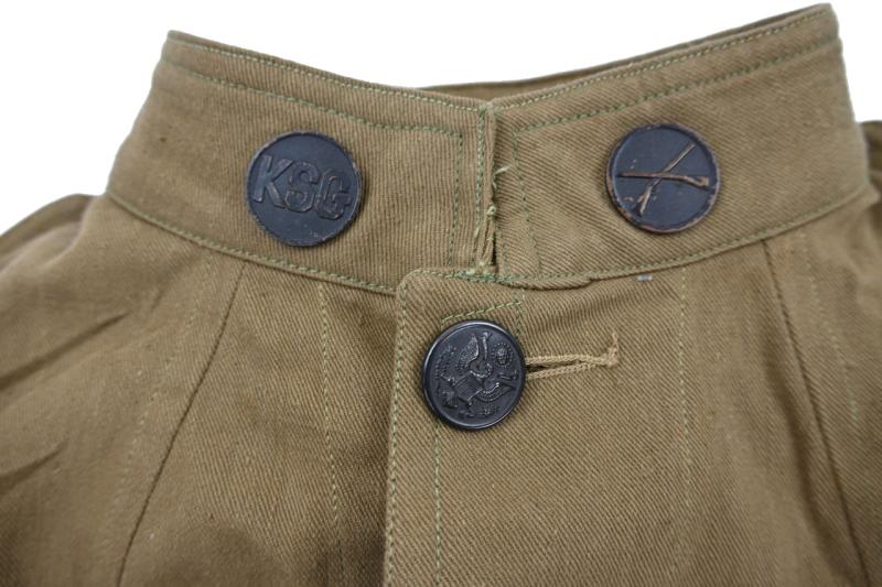 US pre-WW1 M1912 Summer Field Coat
