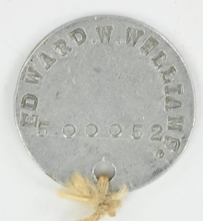 US WW1 Dog-Tag 'Edward W. Williams'