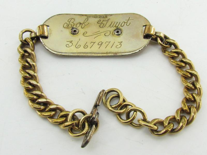 US WWII Airborne Paratrooper's Jump Wing Bracelet