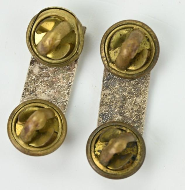 US WW2 1st Lieutenant Rank Bar Set
