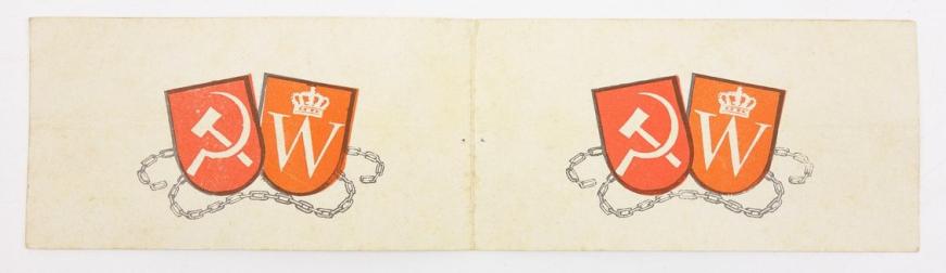 Dutch NSB Leaflets Proletariërs en Plutocraten aller landen verenigt U!