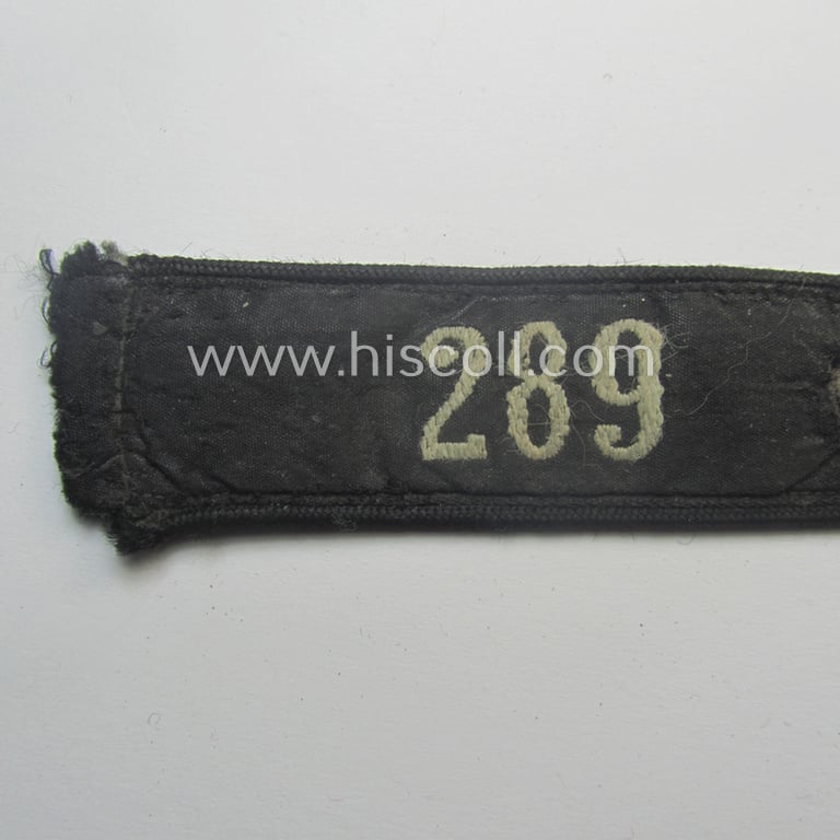 Single, 'DJ- o. Deutsches Jungvolk' shoulderstrap: 'DJ-Mitglied': 'Bann 289' (289 = 'Bann Hersfeld')